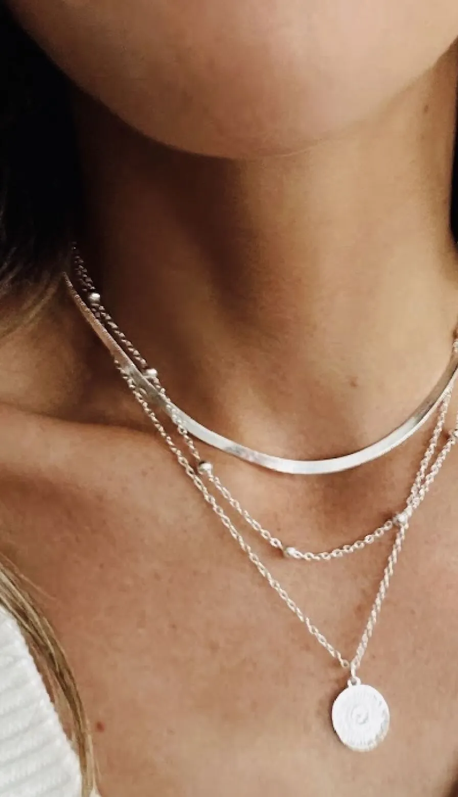 Coin Layered Necklace sold by Roxie’s Picks