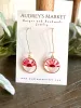 Pressed Flower Botanical Drop Dangle Earrings sold by Roxie’s Picks
