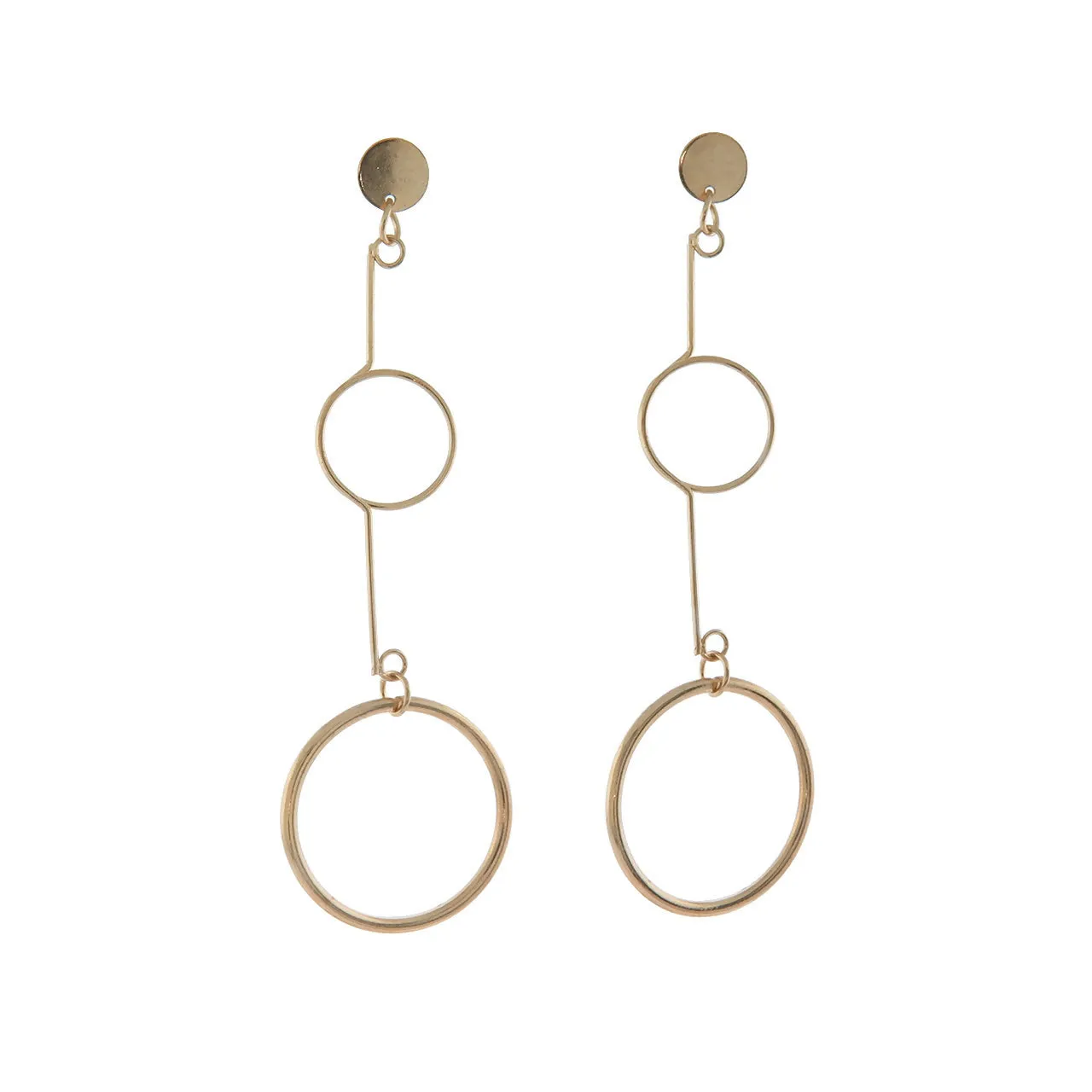 Wire Circle Dangle Earrings sold by Roxie’s Picks product image thumbnail 2
