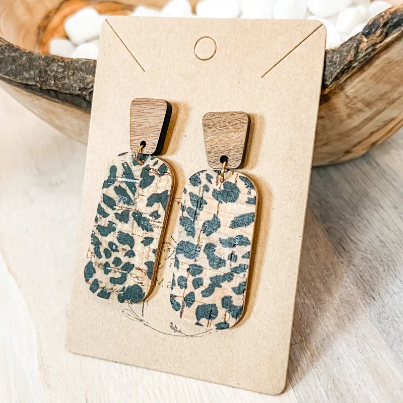 Cheetah Barrel Earrings sold by Roxie’s Picks