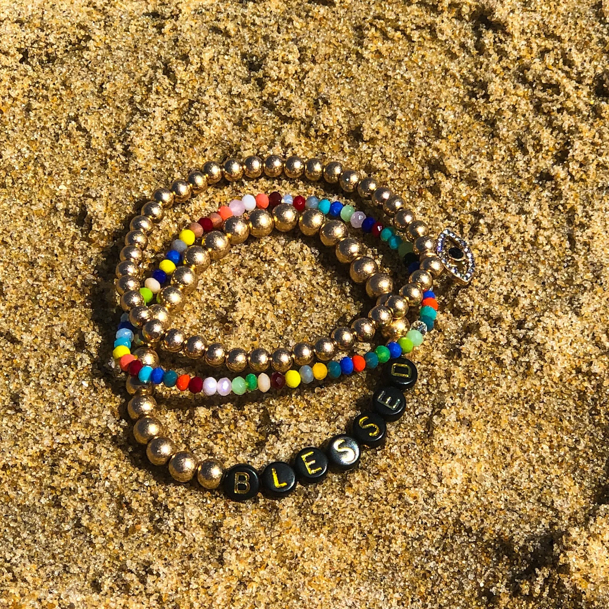 Blessed Beaded Stacking Bracelets sold by Roxie’s Picks product image thumbnail 5