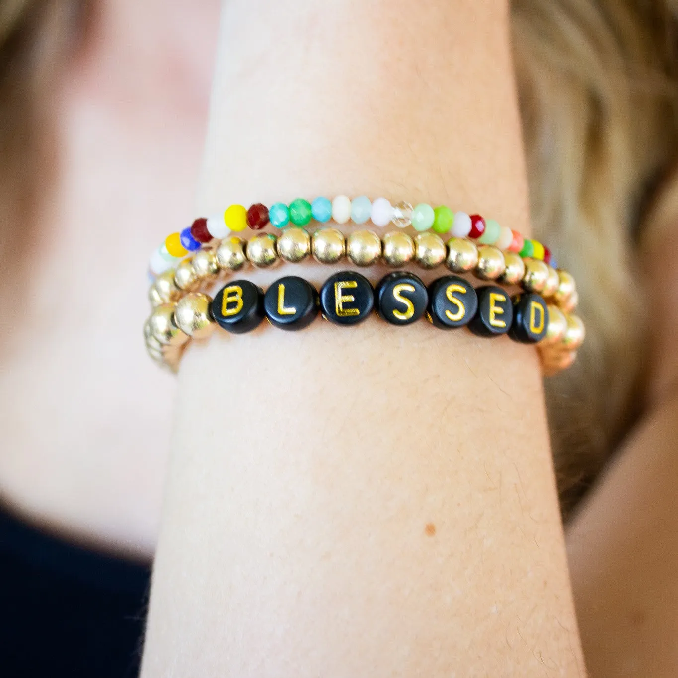 Blessed Beaded Stacking Bracelets sold by Roxie’s Picks product image thumbnail 2