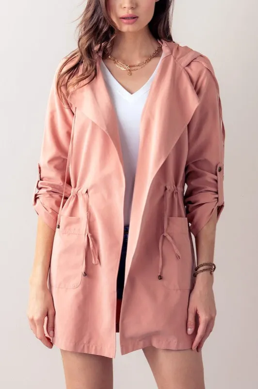 Kaitlyn Lightweight Hooded Jacket sold by Roxie’s Picks