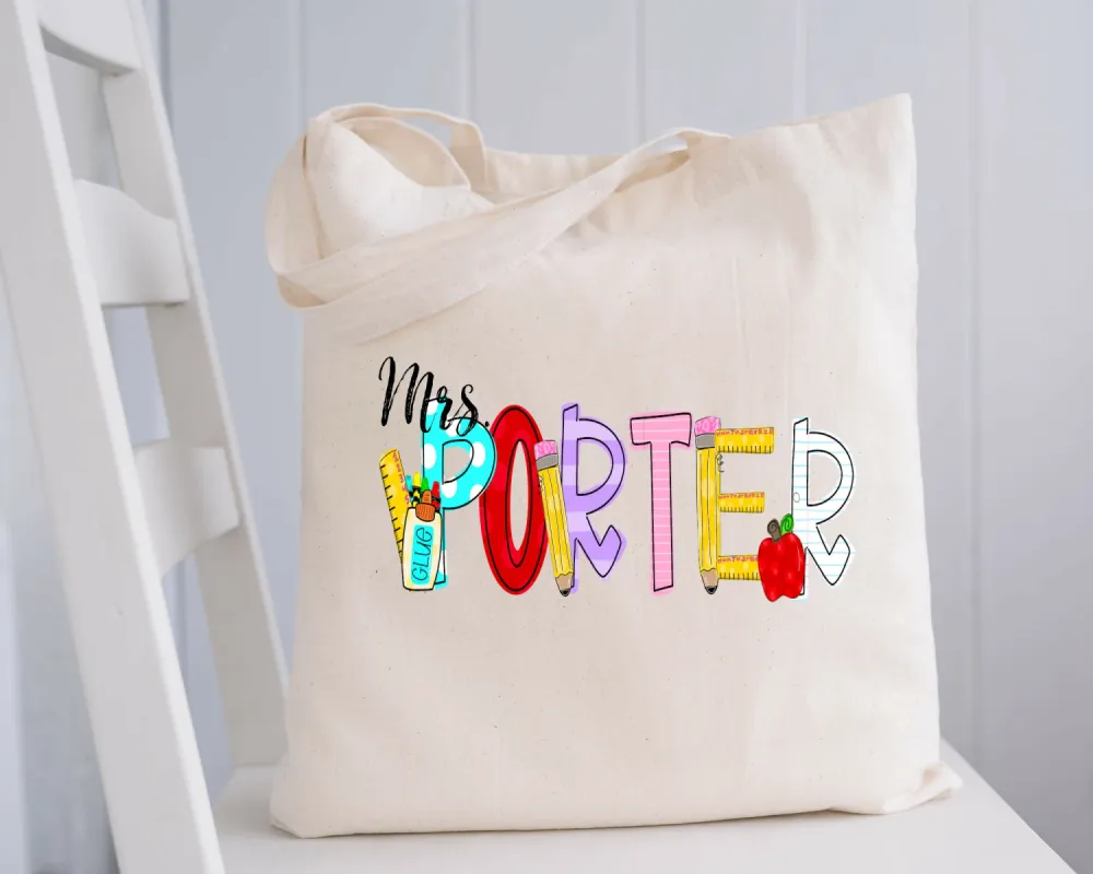 Teacher Tote sold by Roxie’s Picks
