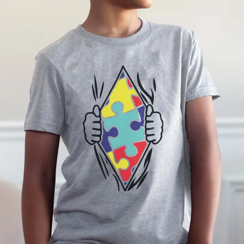 Autism Super Hero Youth Tee sold by Roxie’s Picks