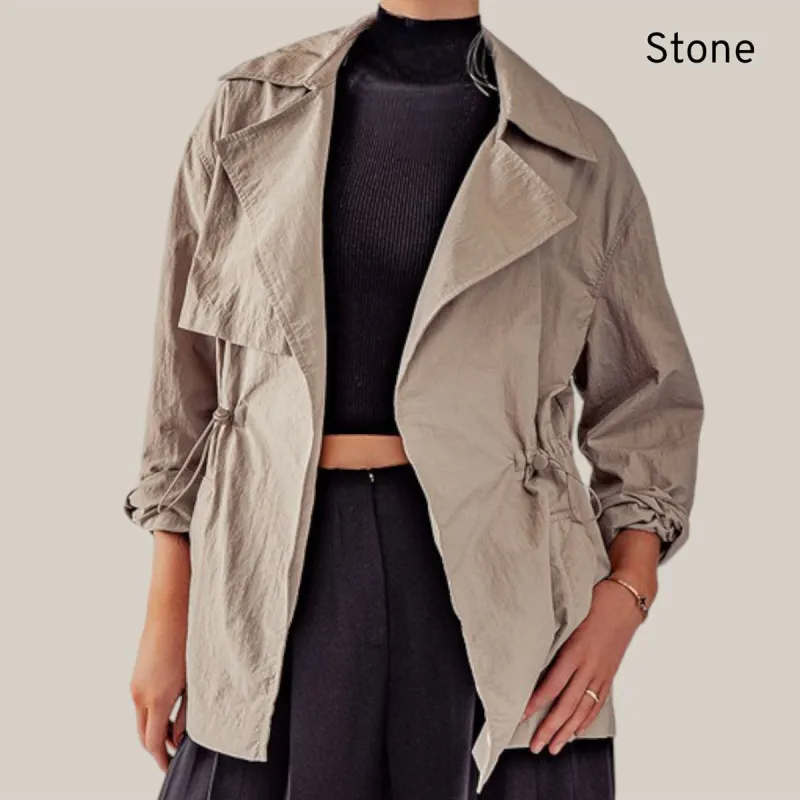 Lightweight Windbreaker Trench Jacket sold by Roxie’s Picks
