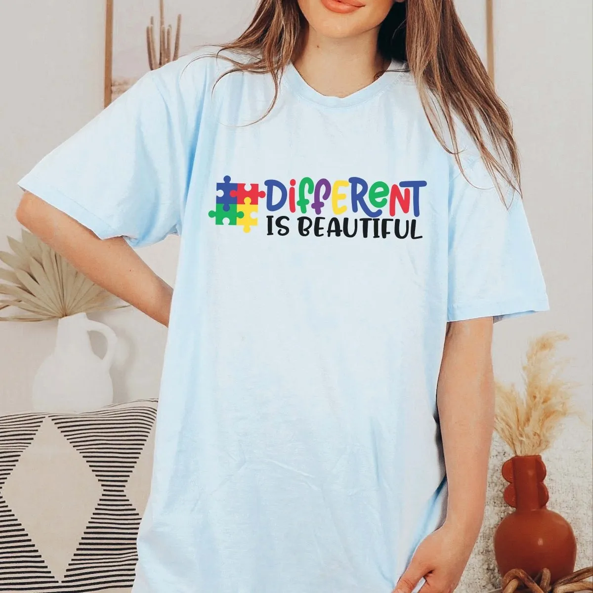 Different Is Beautiful Tee sold by Roxie’s Picks product image thumbnail 3