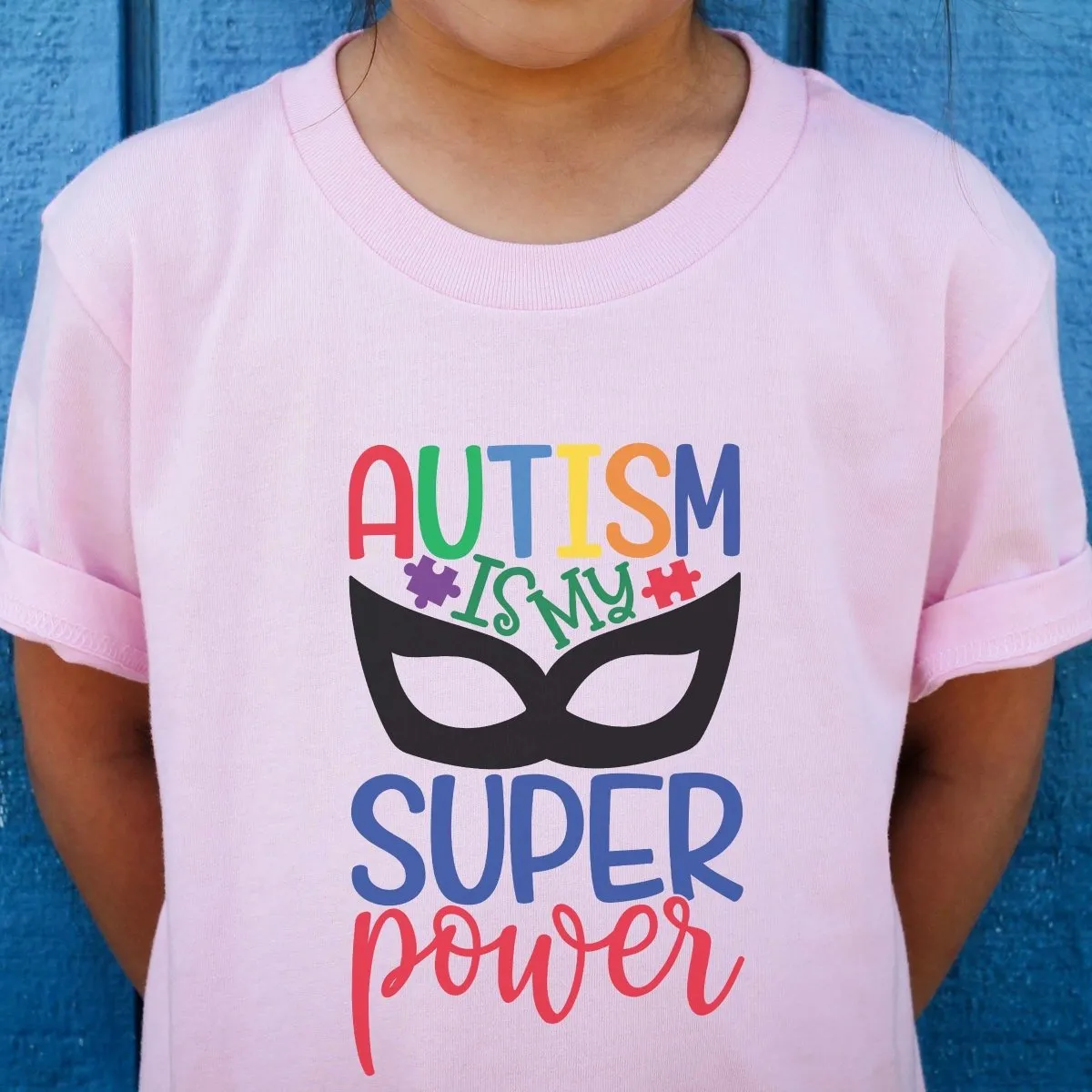 Autism Is My Super Power Youth Tee sold by Roxie’s Picks product image thumbnail 2