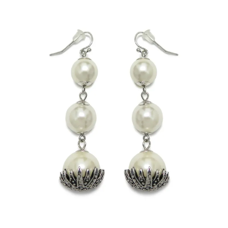 Pearl Dangle Earrings sold by Roxie’s Picks