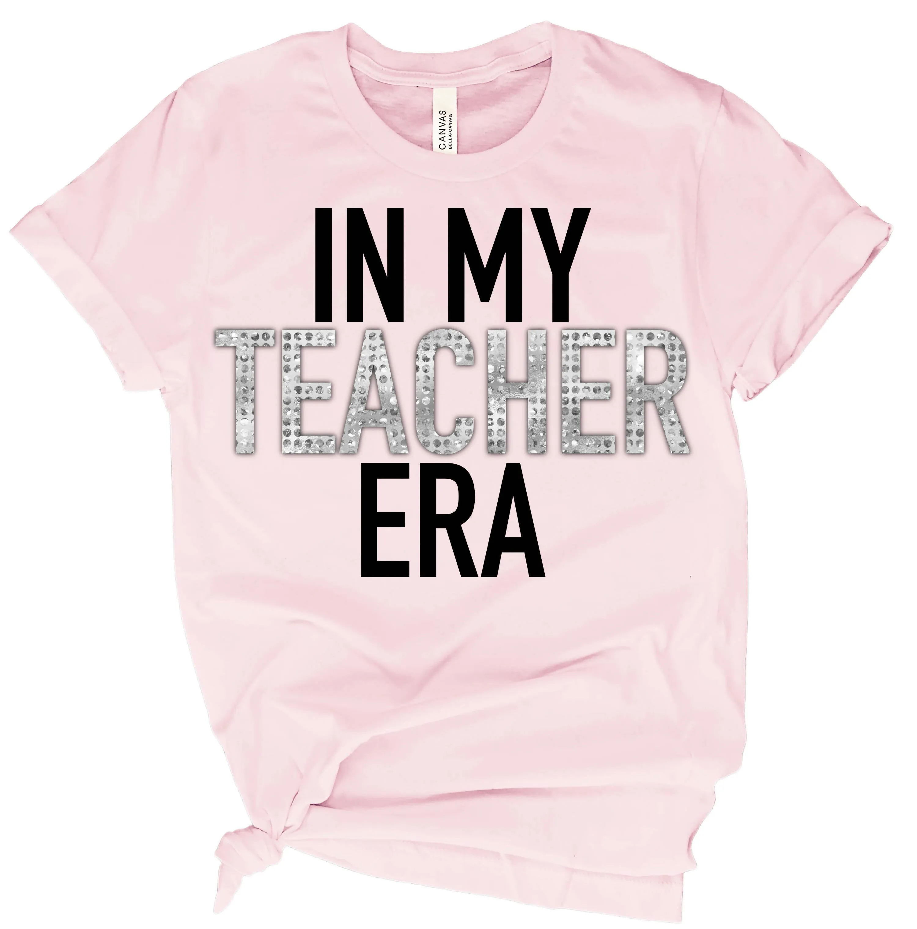 Teacher Era Tee sold by Roxie’s Picks product image thumbnail 4