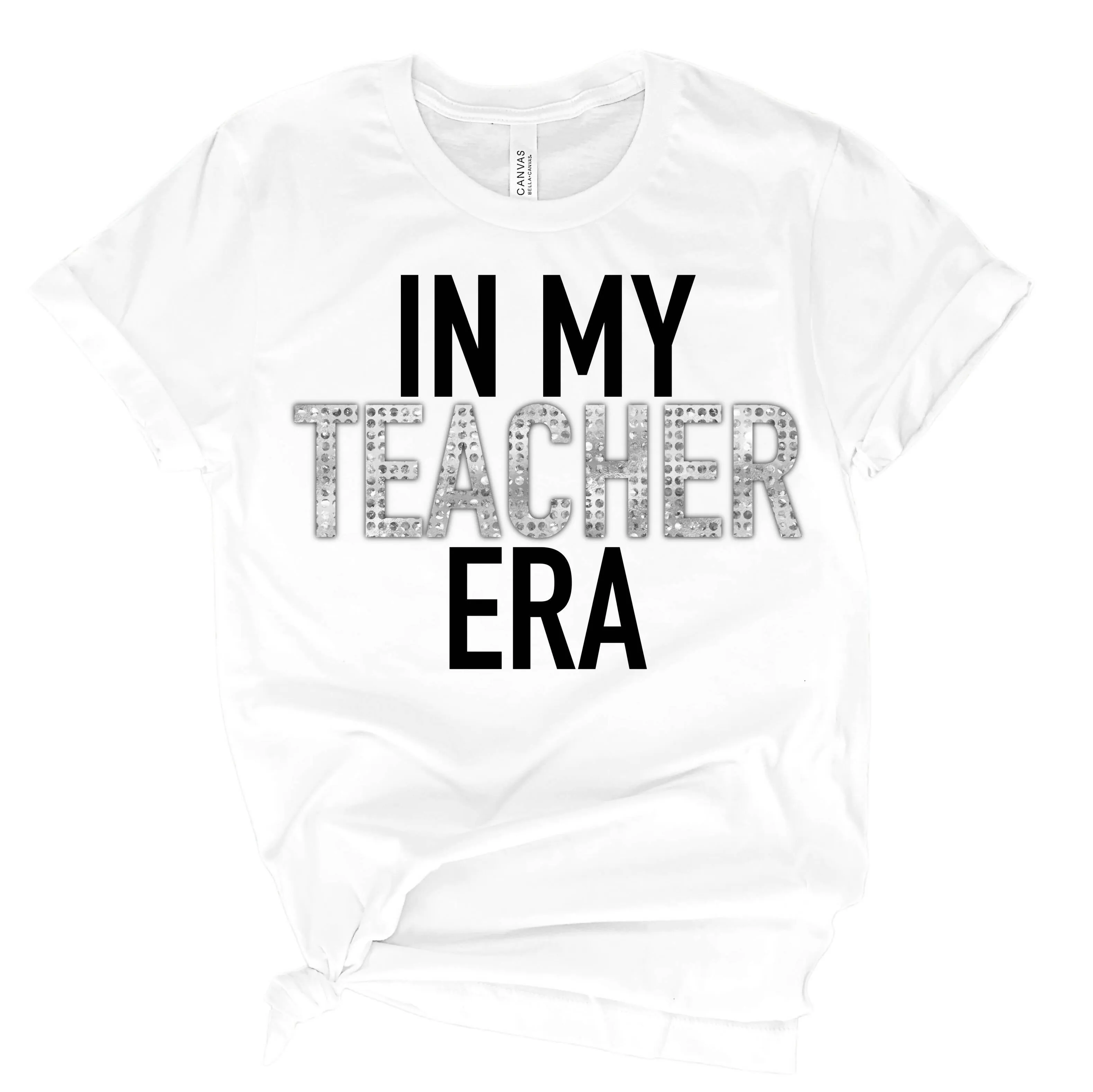 Teacher Era Tee sold by Roxie’s Picks product image thumbnail 5