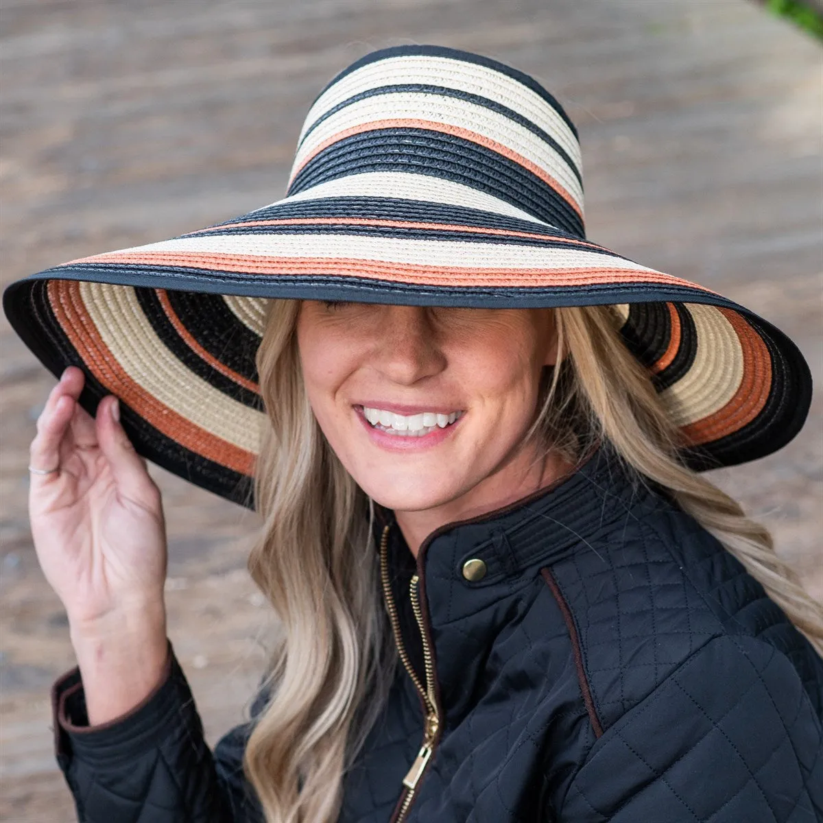 Easy Rollable Straw Visor Hat sold by Roxie’s Picks product image thumbnail 2