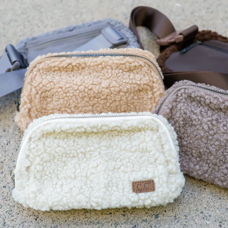 CC Sherpa Belt Bag Fanny Pack sold by Roxie’s Picks