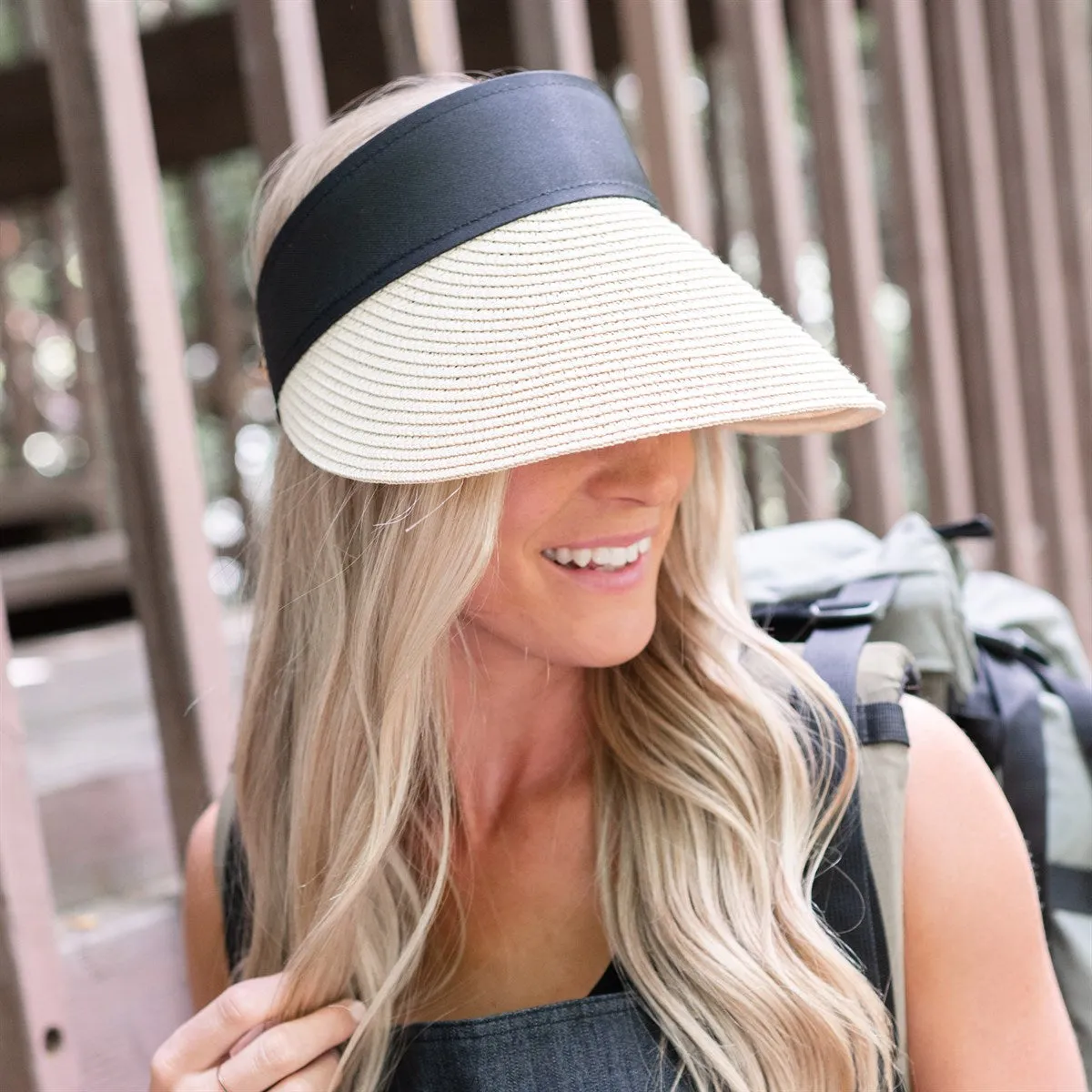 Truly Contagious Adventure Rollable Straw Visor sold by Roxie’s Picks product image thumbnail 5