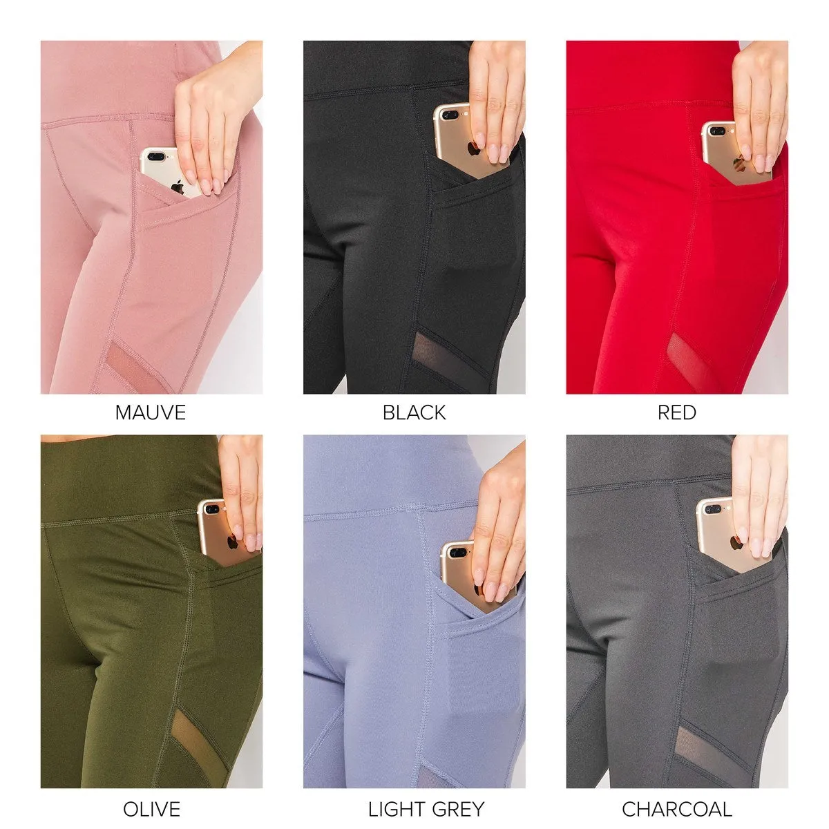 Tummy Control Leggings | Cell Phone Pocket (New Fashion) sold by Roxie’s Picks product image thumbnail 2