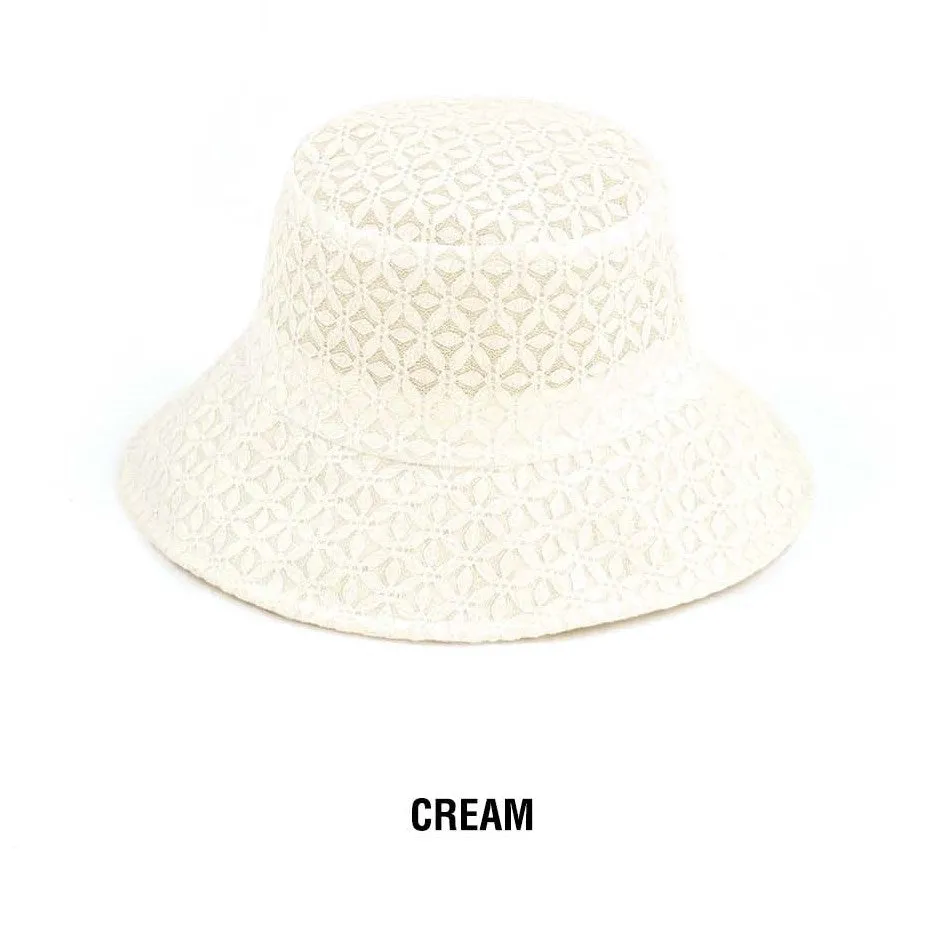 CC Eyelet Knit Bucket Hat sold by Roxie’s Picks product image thumbnail 4