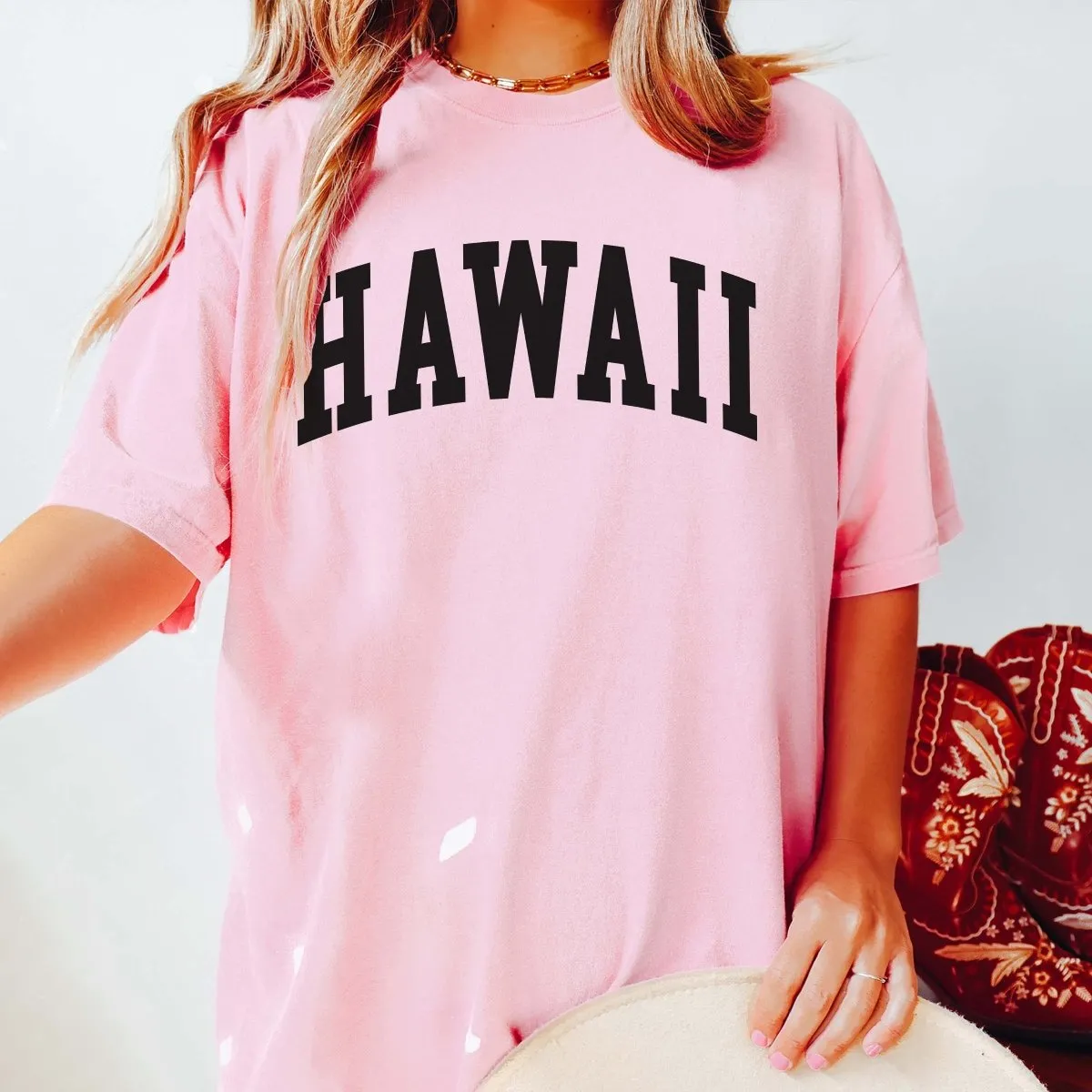 Hawaii Comfort Color Tee sold by Roxie’s Picks product image thumbnail 2