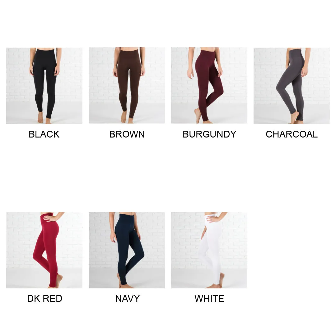 Non-Lined Tummy Control Leggings ( Sofra - EX907 ) sold by Roxie’s Picks product image thumbnail 2