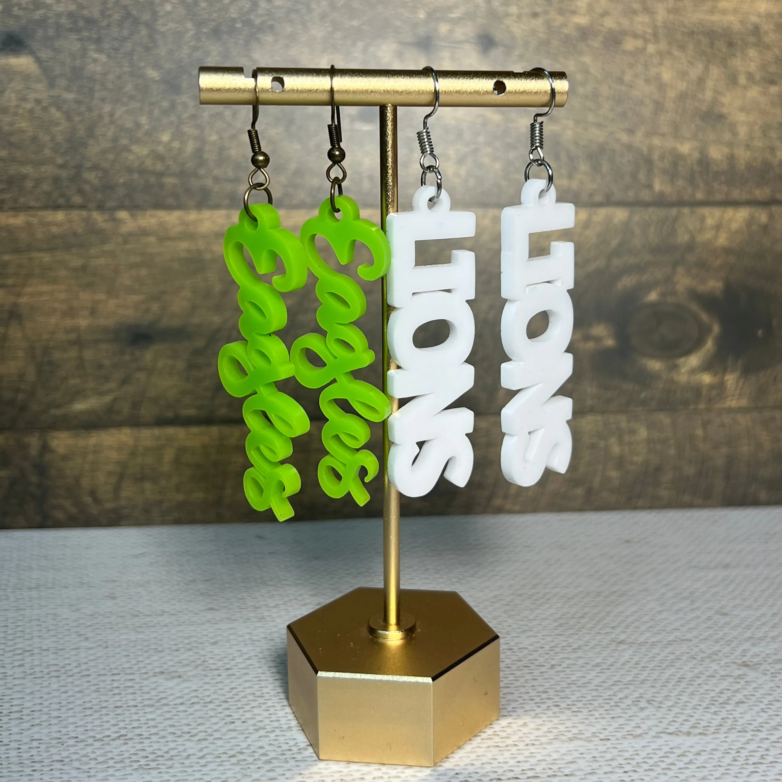 Customizable Spirit Acrylic Dangle Earrings sold by Roxie’s Picks