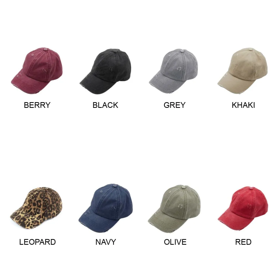 CC Three Level Pony Cap sold by Roxie’s Picks product image thumbnail 2