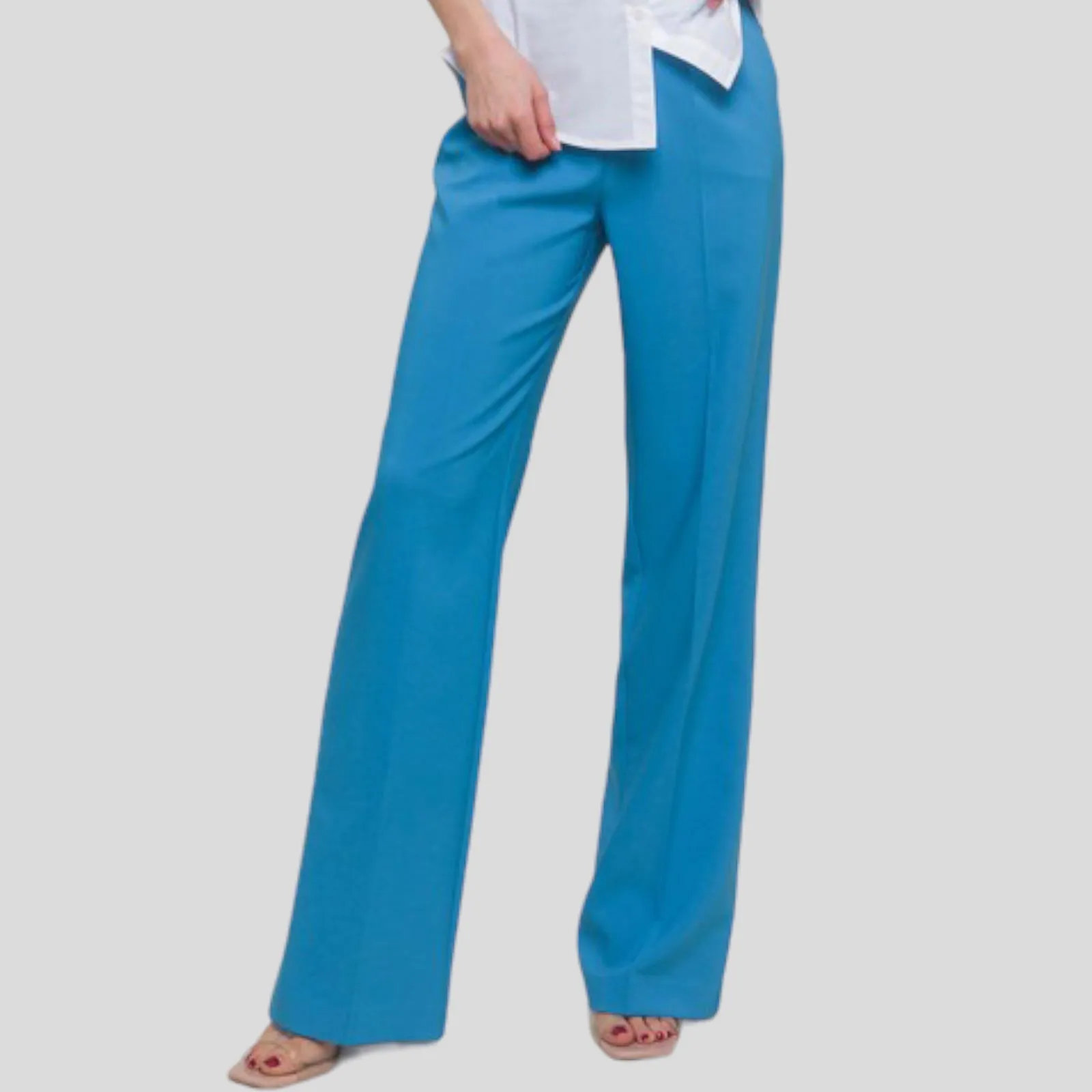 Darcy Elastic Back Waistband Wide Leg Slacks sold by Roxie’s Picks product image thumbnail 4