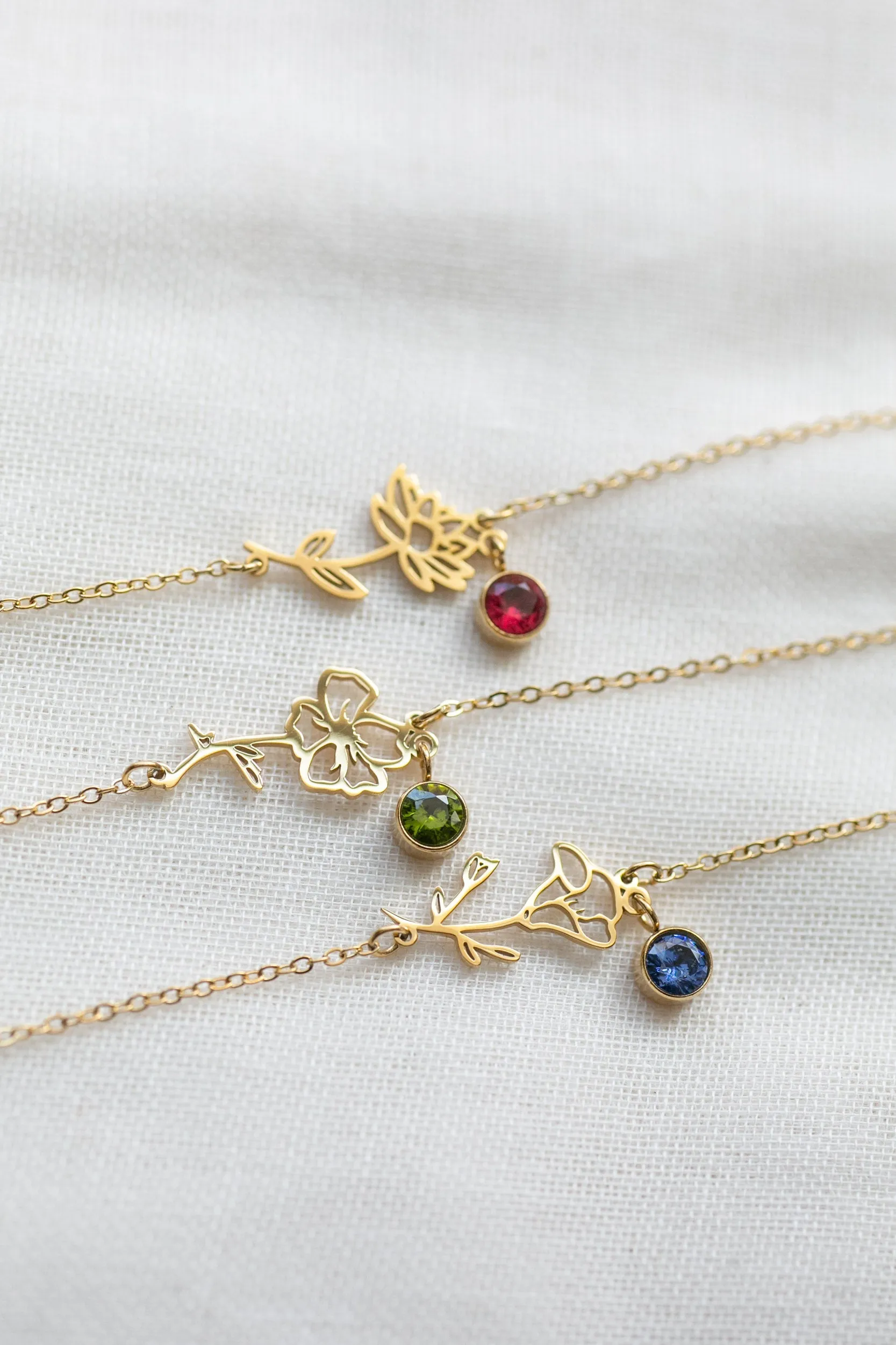 Birth Flower Bracelet sold by Roxie’s Picks product image thumbnail 4