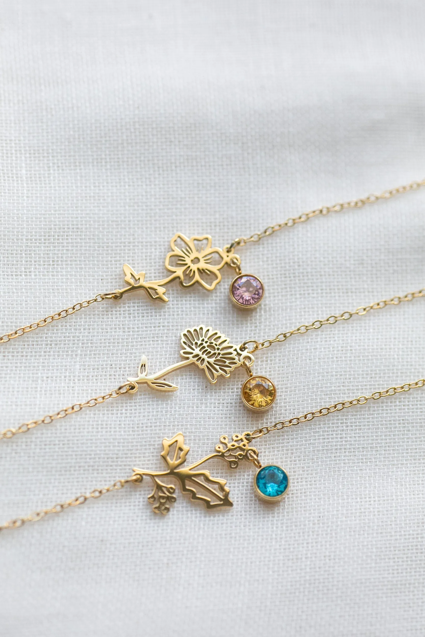 Birth Flower Bracelet sold by Roxie’s Picks product image thumbnail 5