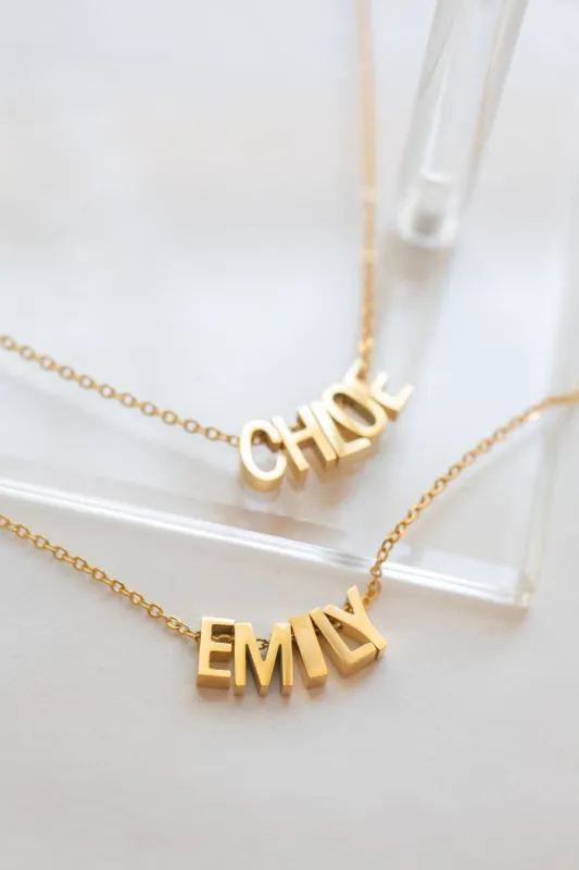 Custom Name Necklace sold by Roxie’s Picks