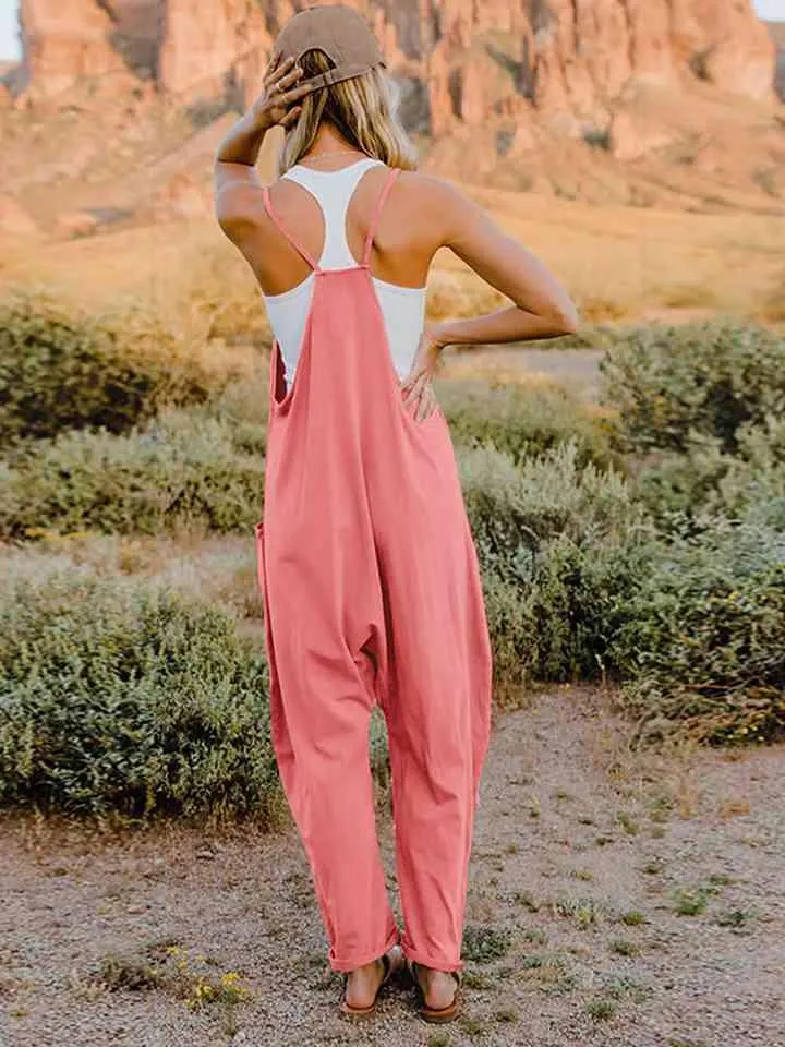 Full Size Sleeveless Pocketed Jumpsuit in 2 Colors - Final Sale! sold by Roxie’s Picks product image thumbnail 2