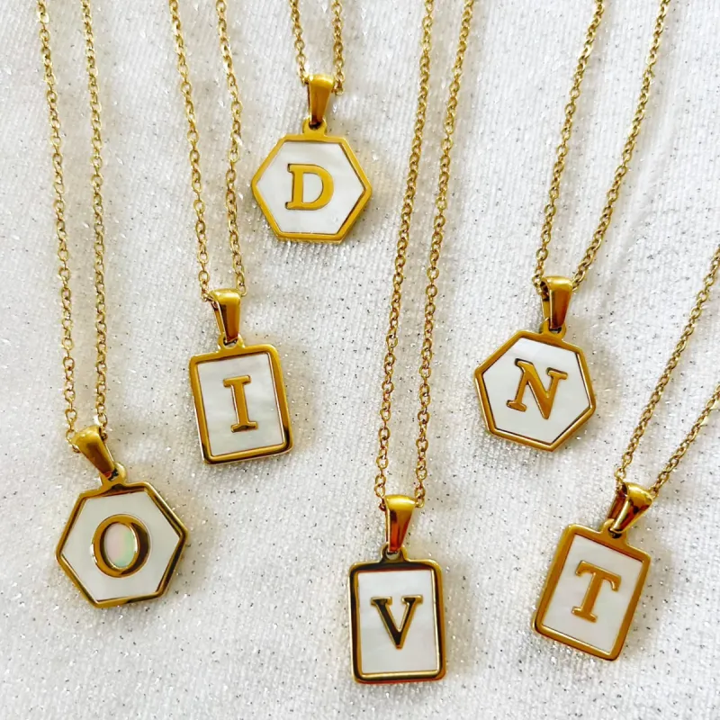 Initial Letter Necklace Collection sold by Roxie’s Picks