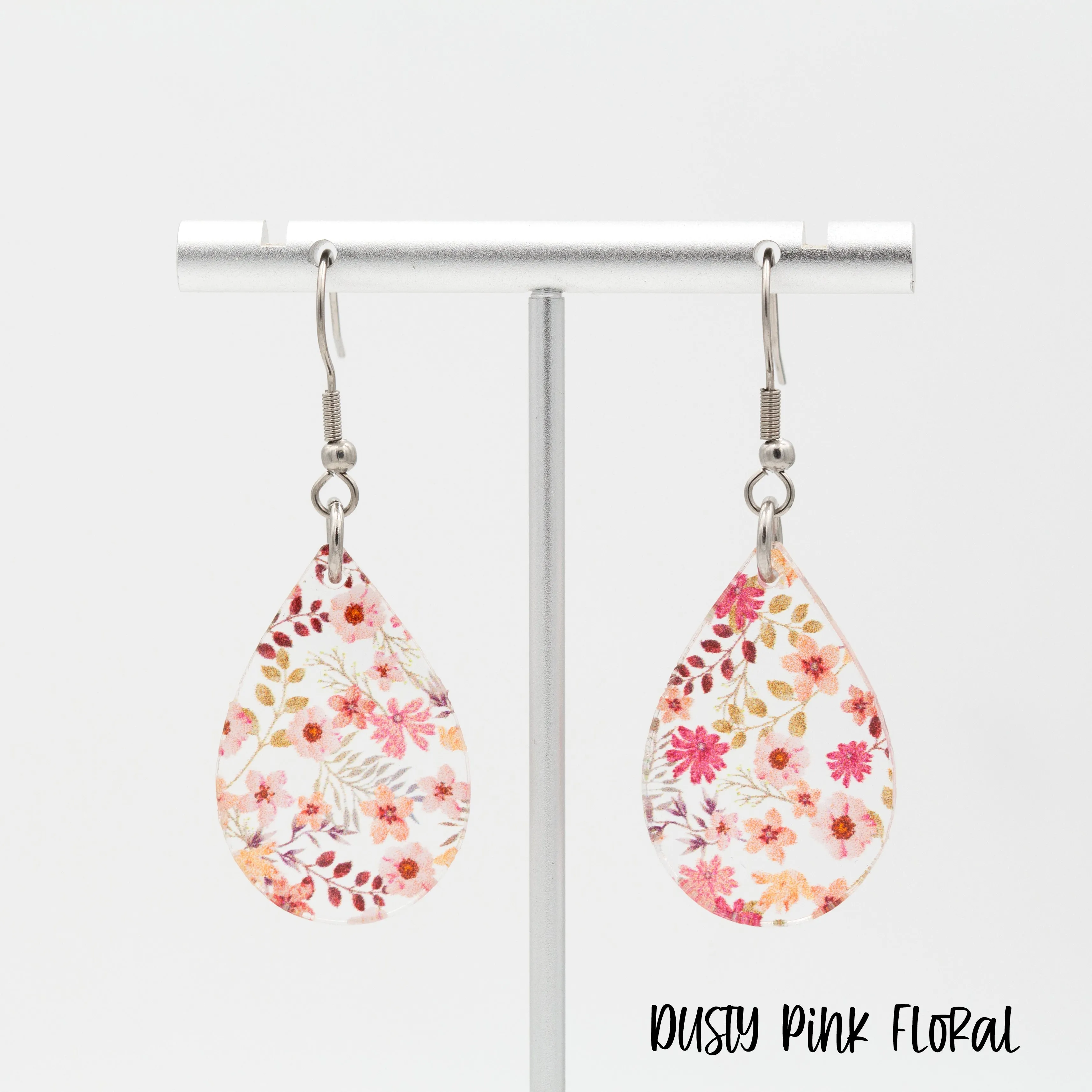 Teardrop Acrylic Dangle Earrings | 9 Styles sold by Roxie’s Picks product image thumbnail 5