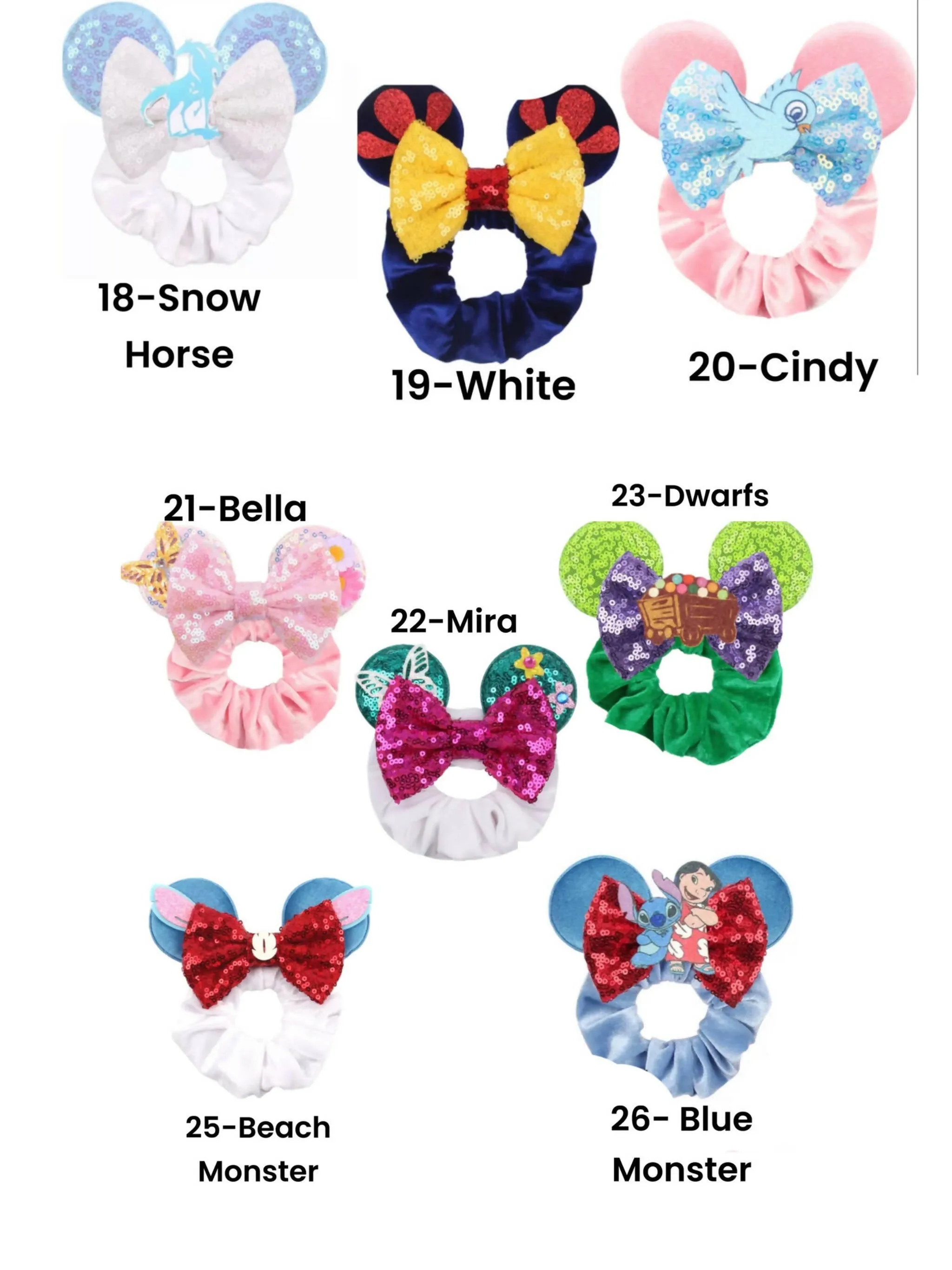 Ear Scrunchies sold by Roxie’s Picks product image thumbnail 5