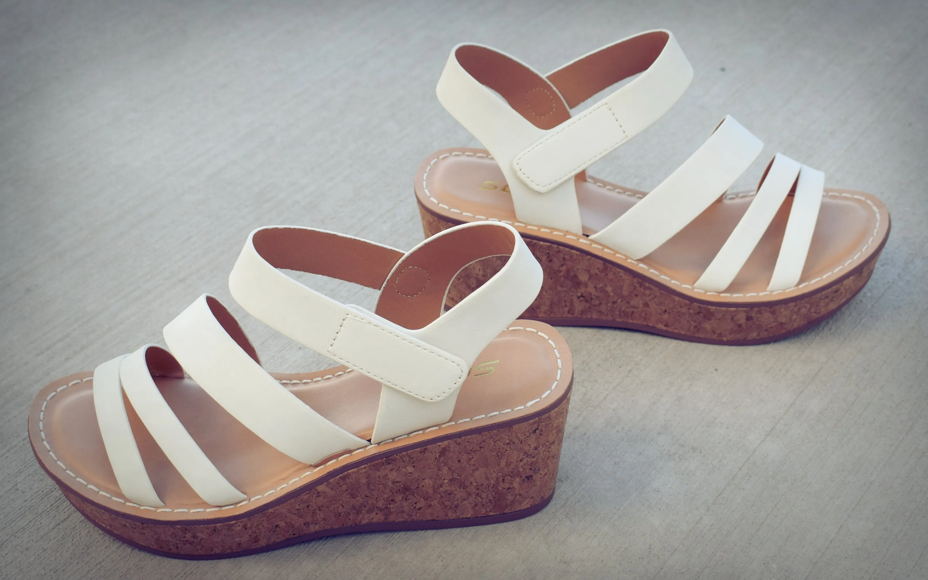 Triple Strap Wedge Sandal sold by Roxie’s Picks product image thumbnail 3