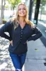Charcoal Henley Top (Small left) sold by Roxie’s Picks