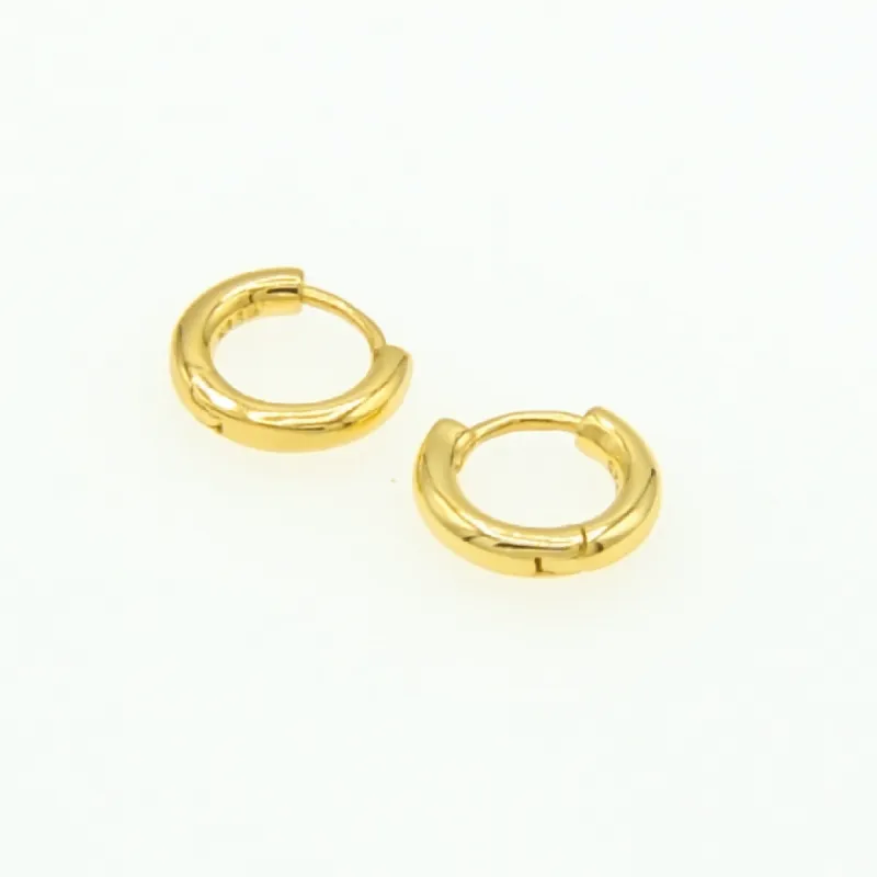 Naya Hoop 18K Gold Vermeil Earrings sold by Roxie’s Picks