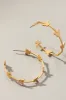 Butterfly stationed hoop earrings sold by Roxie’s Picks