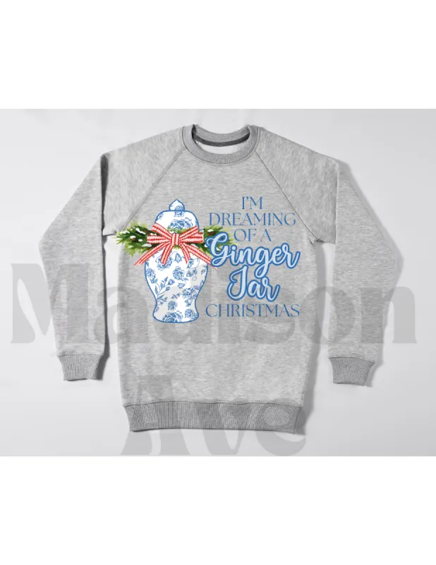 Ginger Jar Christmas Sweatshirt sold by Roxie’s Picks