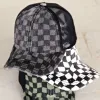 CC Checkered Pattern Pony Hats Criss Cross Style Women Cap for Ponytail sold by Roxie’s Picks