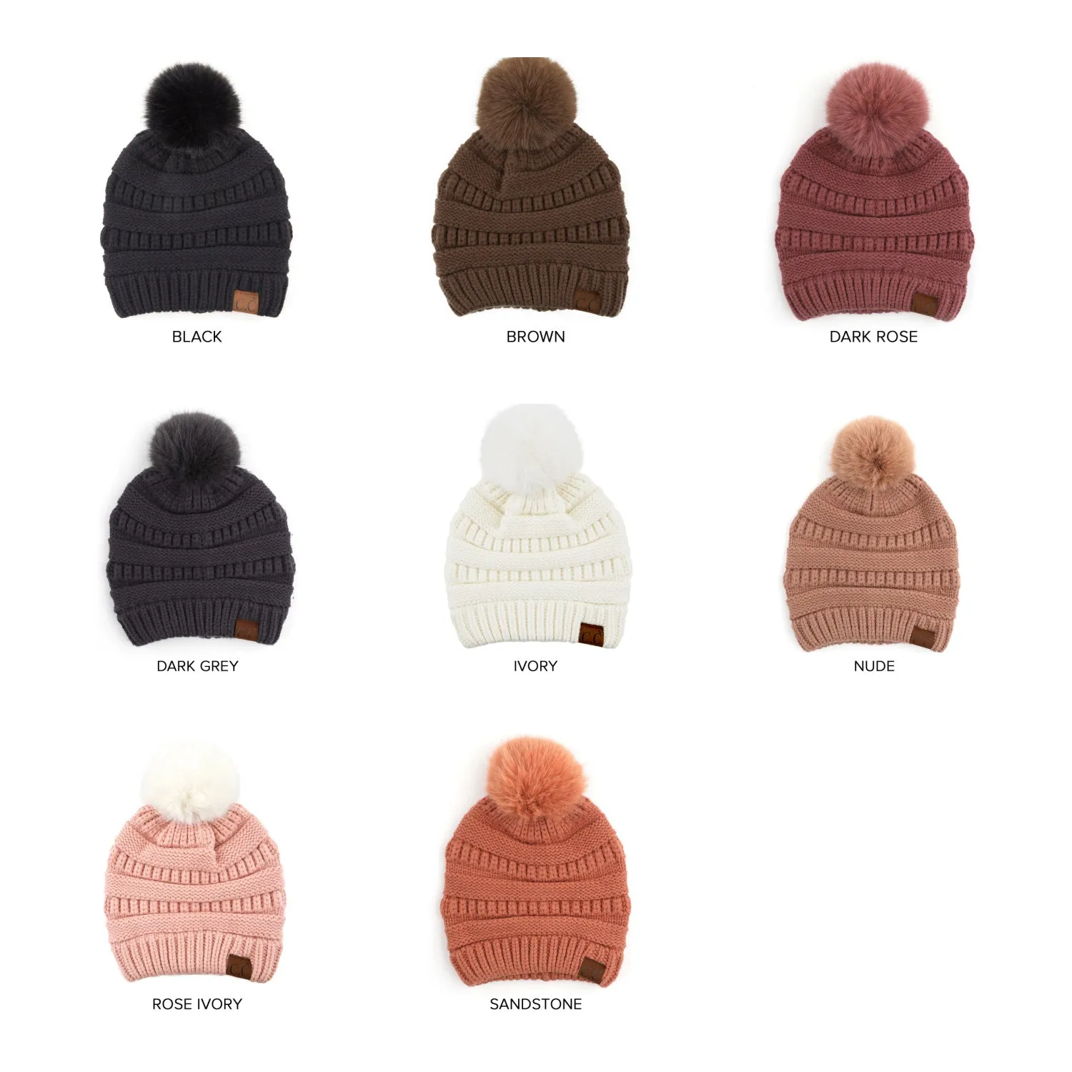 CC Snuggly Soft Minimalist Beanies Hats sold by Roxie’s Picks product image thumbnail 2