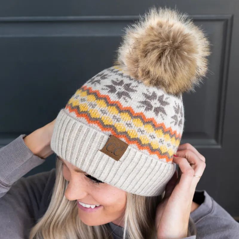 CC Nordic Fair Isle Beanie sold by Roxie’s Picks