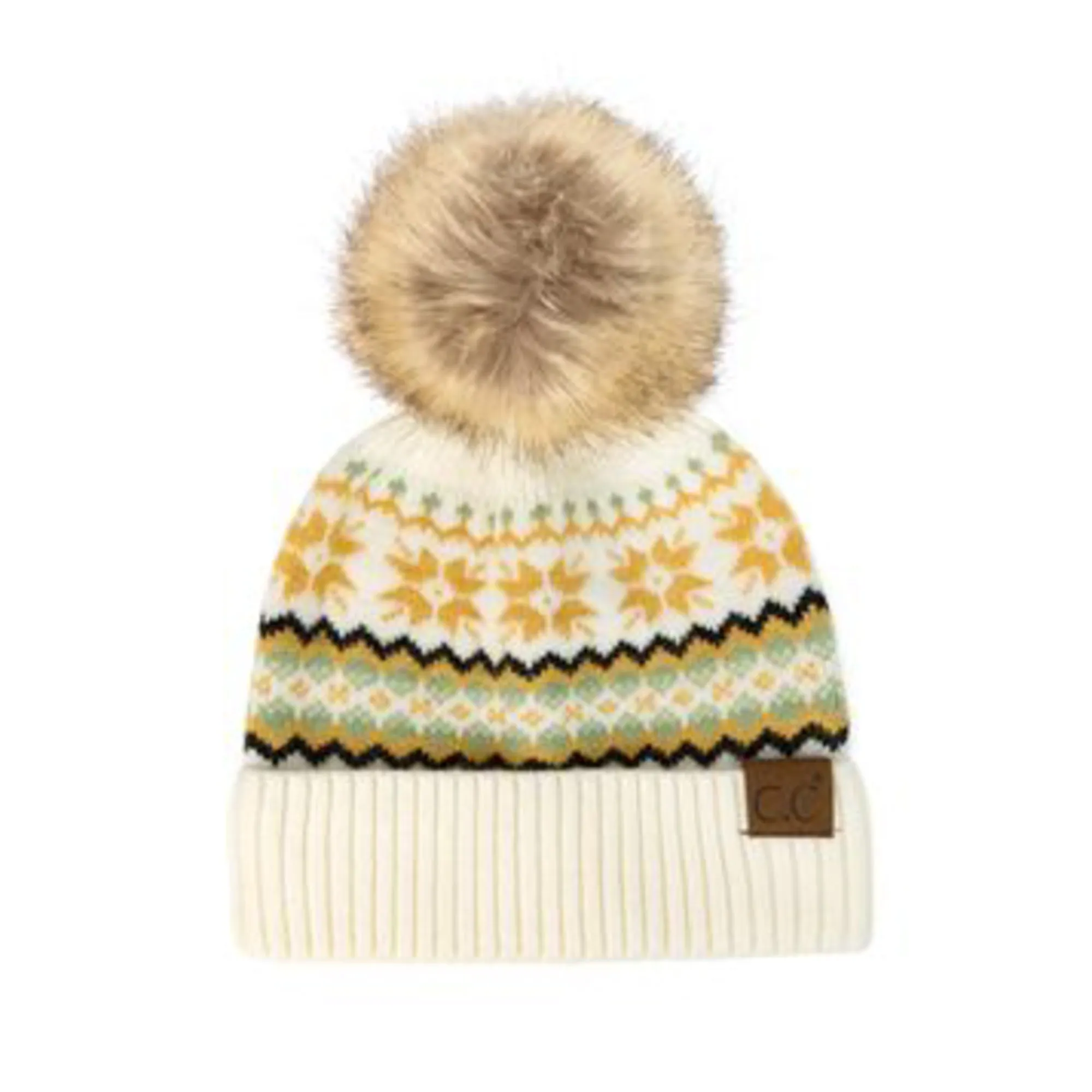 CC Nordic Fair Isle Beanie sold by Roxie’s Picks product image thumbnail 5