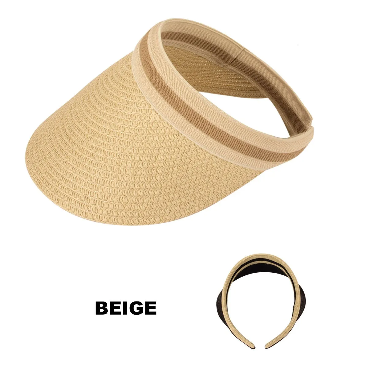 Straw Visor sold by Roxie’s Picks product image thumbnail 3