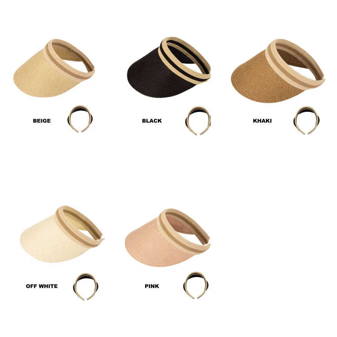 Straw Visor sold by Roxie’s Picks product image thumbnail 2