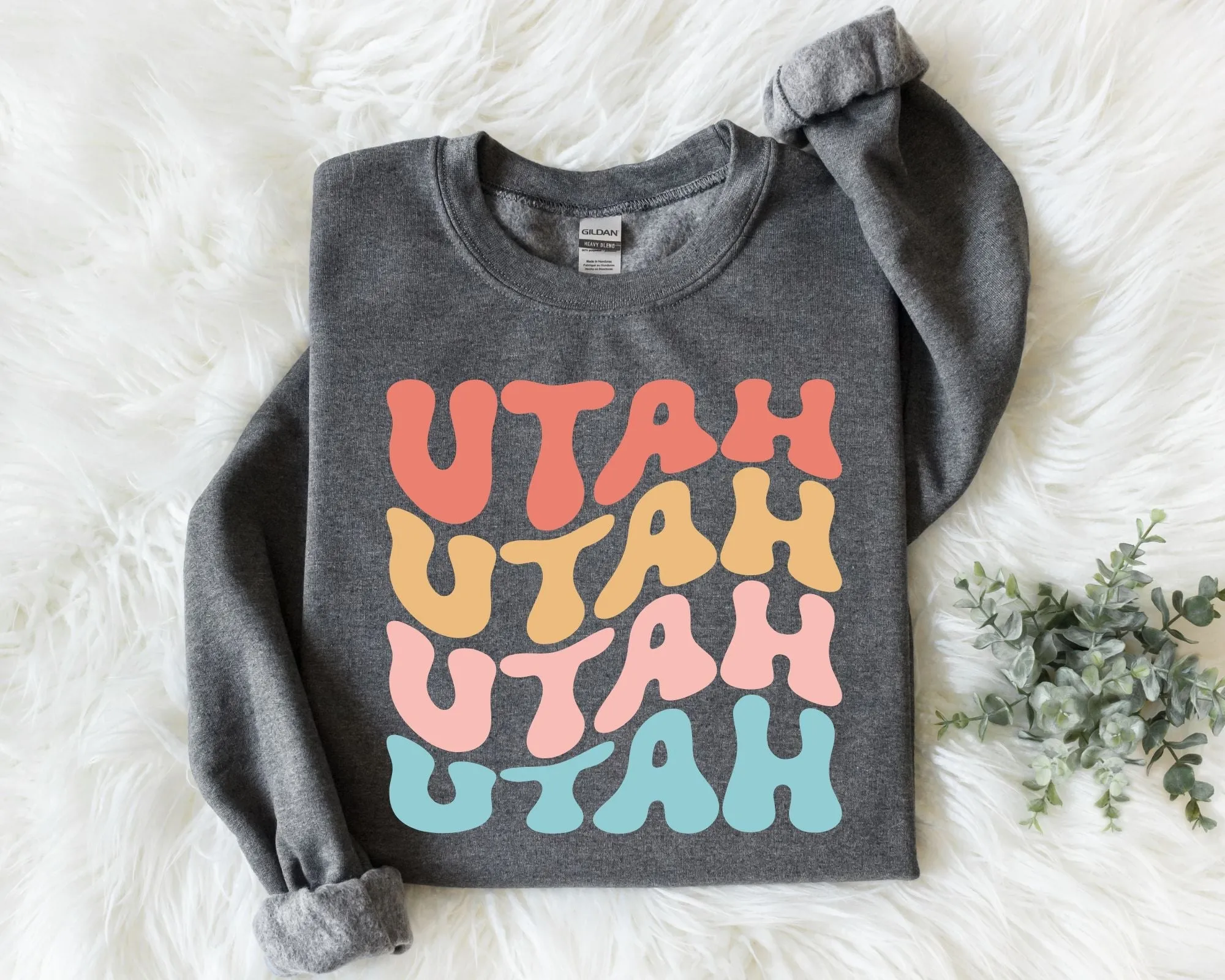 Retro State Sweatshirt sold by Roxie’s Picks