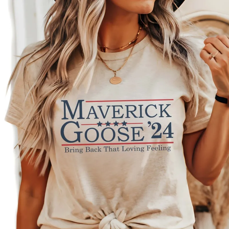Maverick Goose Election 24 Graphic Tee sold by Roxie’s Picks