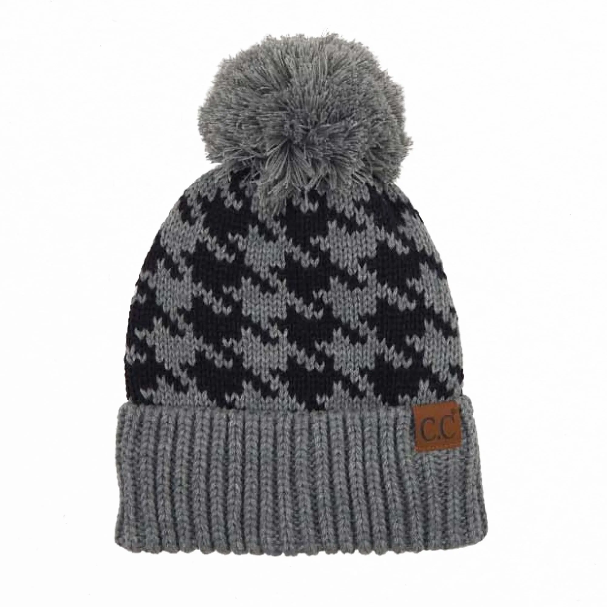 CC Houndstooth Beanie sold by Roxie’s Picks product image thumbnail 5