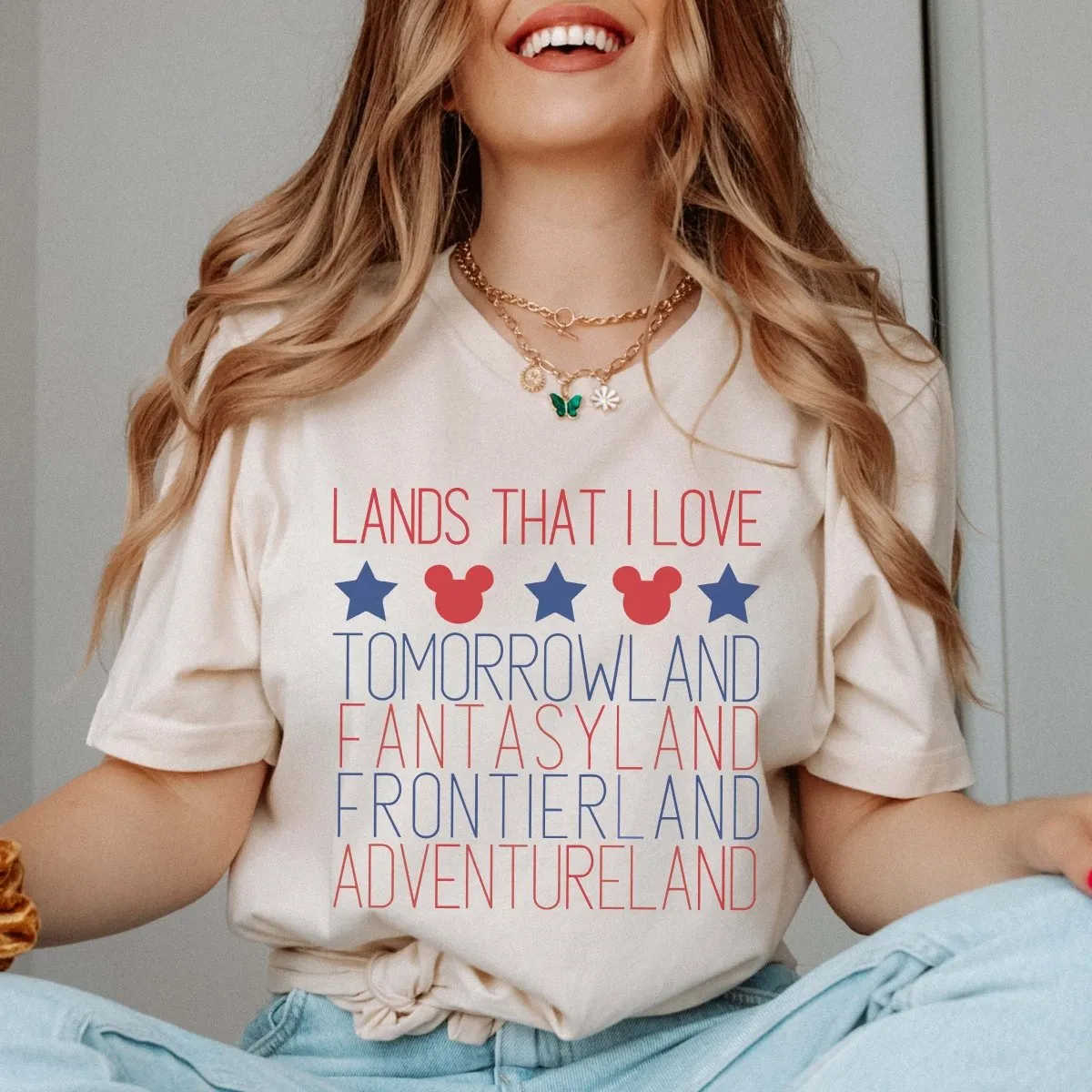Lands That I Love Graphic Tee sold by Roxie’s Picks product image thumbnail 4