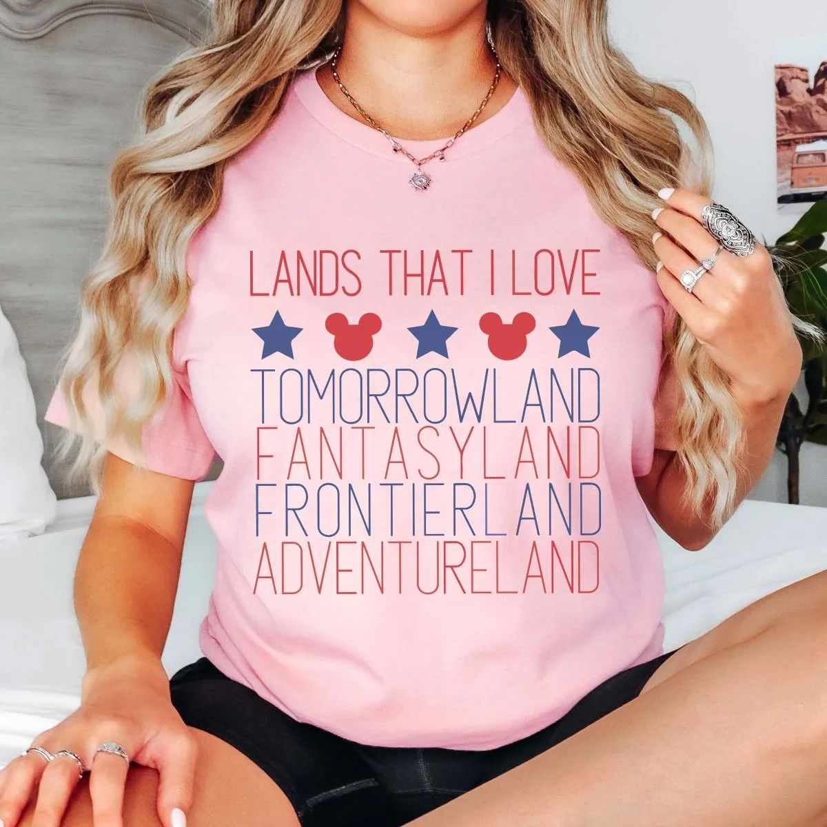 Lands That I Love Graphic Tee sold by Roxie’s Picks product image thumbnail 5