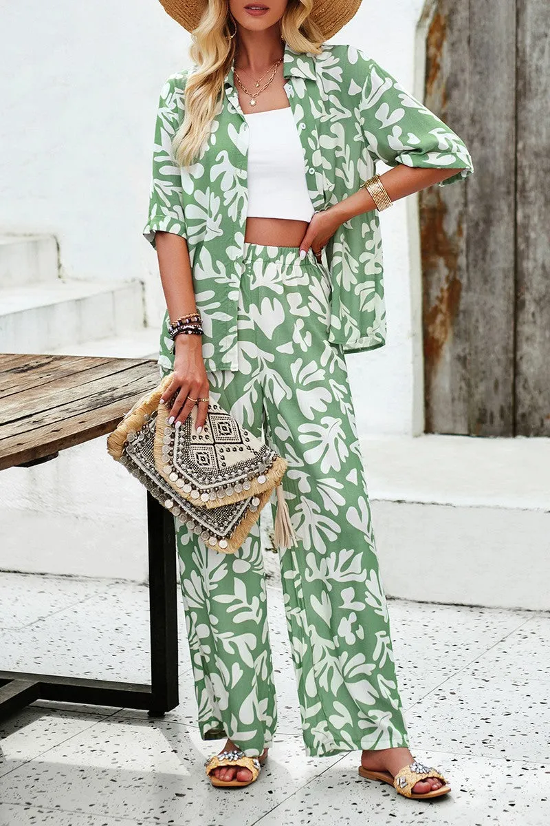 Artsy Chic Buttoned Blouse Set sold by Roxie’s Picks product image thumbnail 3