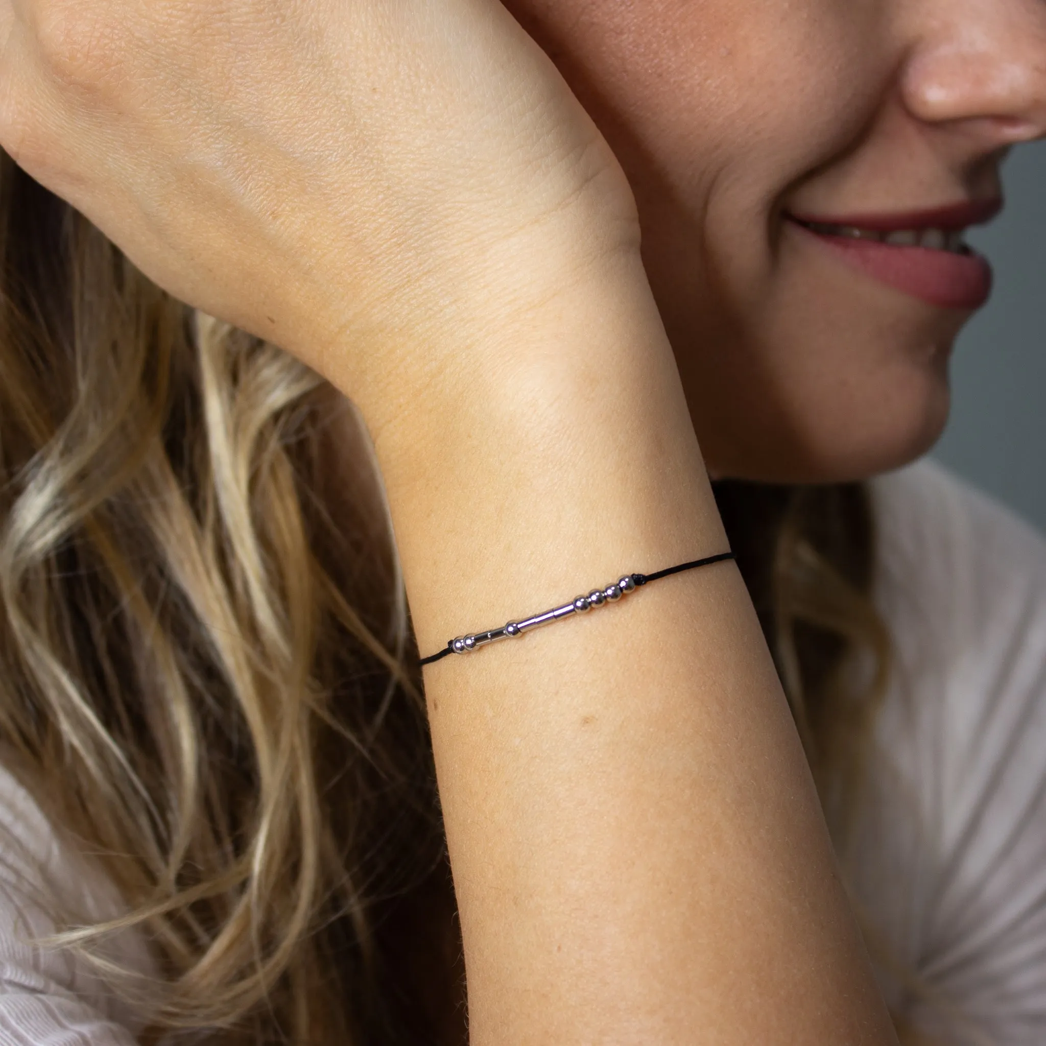 Morse Code Meaningful Bracelets sold by Roxie’s Picks product image thumbnail 2